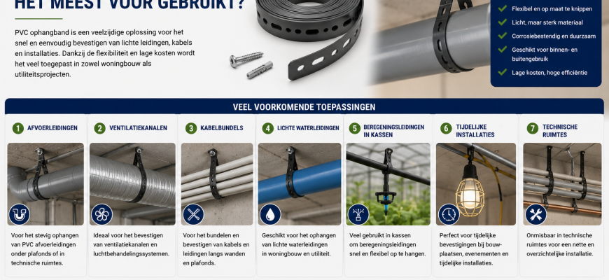 montagen band pvc