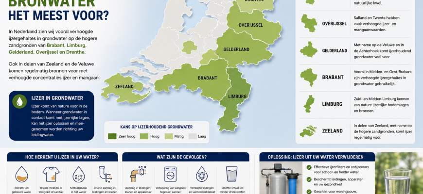 regio ijzerhoudende bronwater