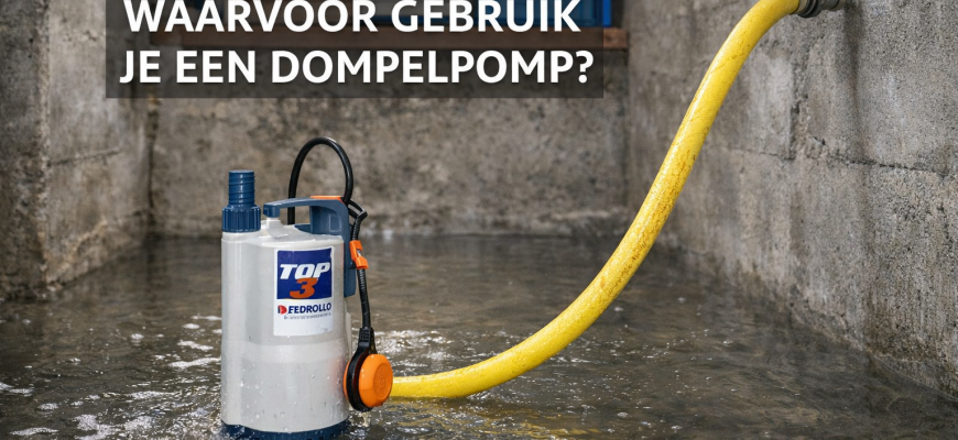 tips over dompelpompen praktisch advies van vervelde