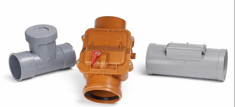 terugslagkleppen voor riool