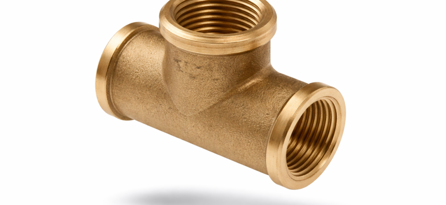 messing draadfitting 1